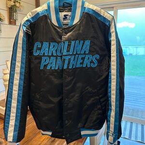 Carolina Panthers Black and Blue Jacket